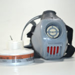 Mascara de proteção respiratória Airsan (semifacial), fabricada pela Air Safety